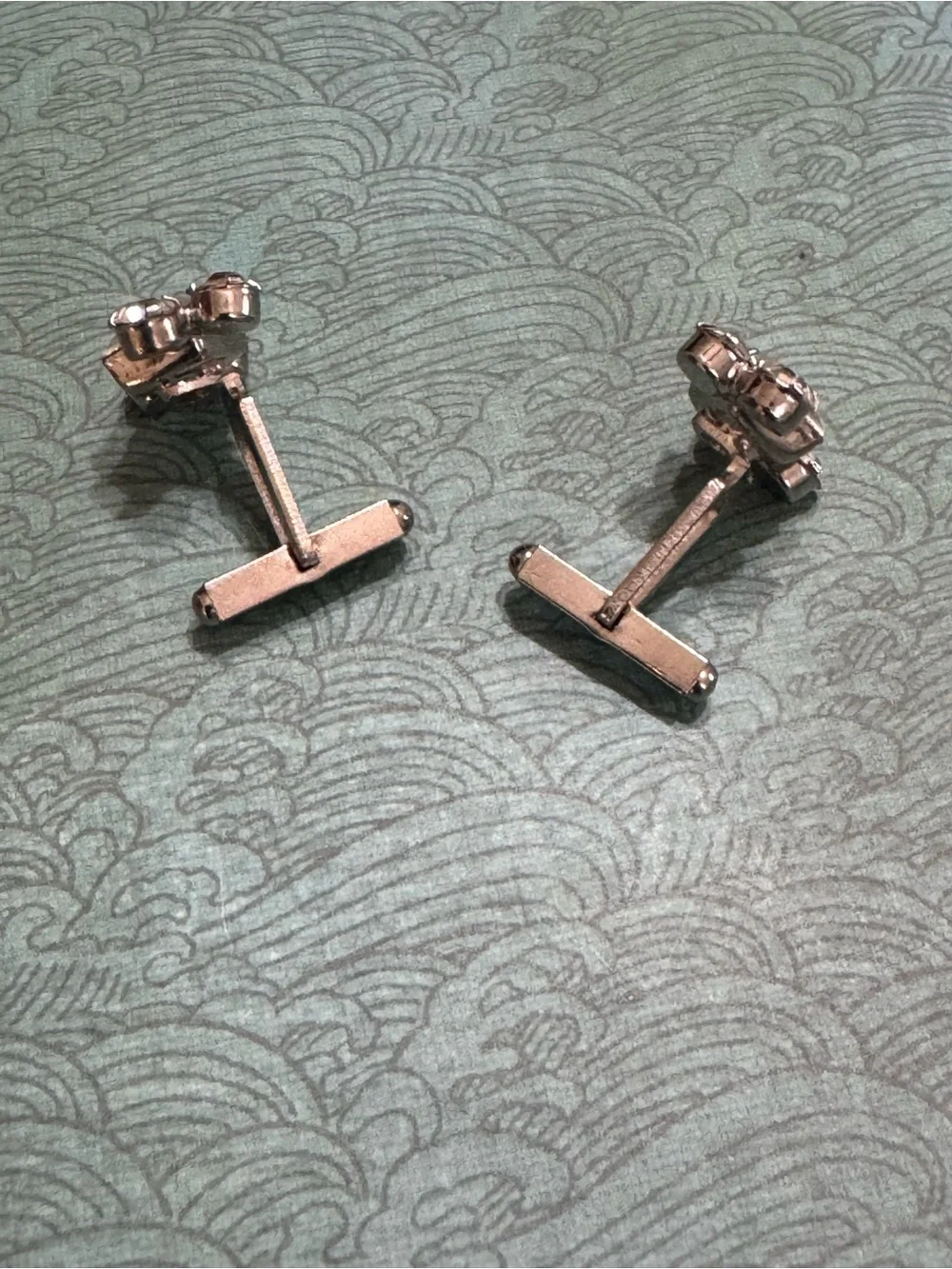 MEN’S RHINESTONE CUFF LINKS